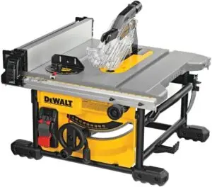 DEWALT DWE7485 8-1/4” Jobsite Table Saw