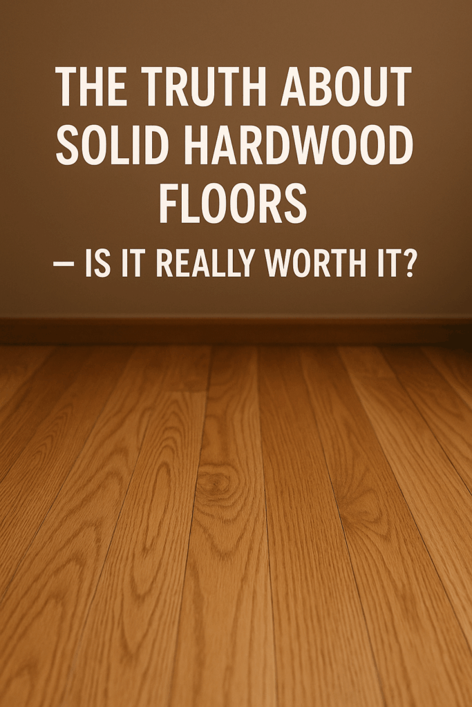 The Truth About Solid Hardwood Floors – Is It Really Worth It?