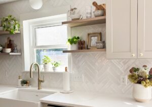 Greige Shaker Cabinets